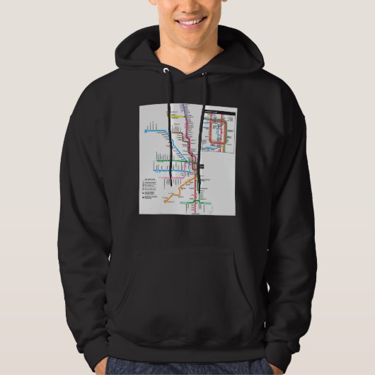 Chicago is geweldig hoodie (Voorkant)