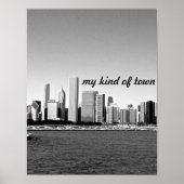 chicago is mijn soort stad poster (Voorkant)