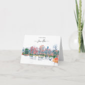 Chicago Jackson Park Personalized Note Kaart (Voorkant)