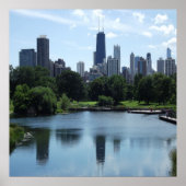 Chicago John Hancock Center Poster (Voorkant)