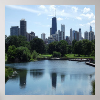 Chicago John Hancock Center Poster