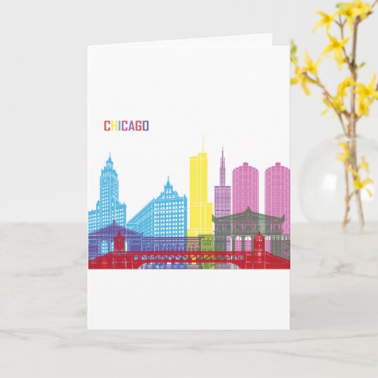 CHICAGO KAART (Gele Bloem)