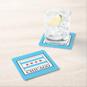 Chicago Kartonnen Onderzetters (Insitu)