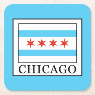 Chicago Kartonnen Onderzetters