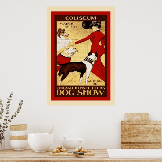 Chicago Kennel Club ~  Dog Show Poster (Keuken)