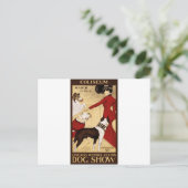 Chicago Kennel Club's Dog Show, Adverteren Poster Briefkaart (Staand voorkant)