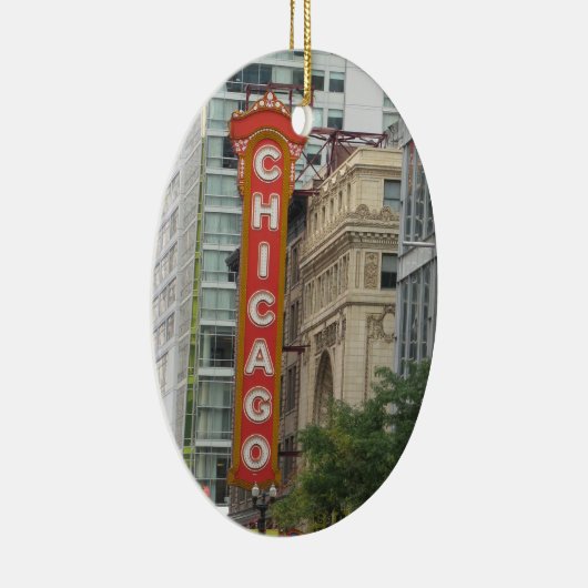 Chicago Keramisch Ornament (Rechts)