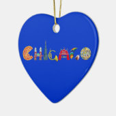 Chicago Keramisch Ornament (Links)