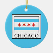 Chicago Keramisch Ornament (Voorkant)