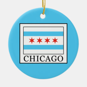 Chicago Keramisch Ornament