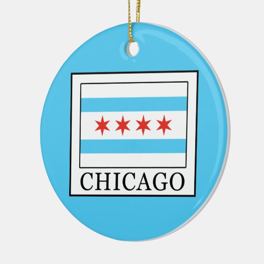Chicago Keramisch Ornament (Links)