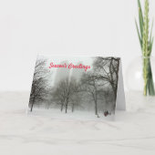 Chicago kerstkaartje Seizoensfeest Greetings Holid Kaart (Voorkant)