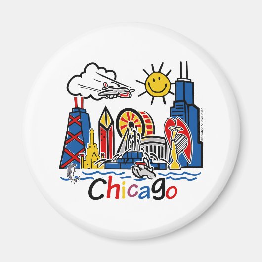 Chicago-KINDER-[Converted] Magneet (Voorkant)