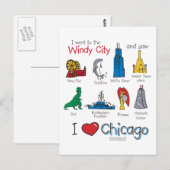 Chicago—kinder-Icons-NIEUW-[Co Briefkaart (Voorkant / Achterkant)
