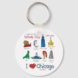 Chicago—kinder-Icons-NIEUW-[Co Sleutelhanger