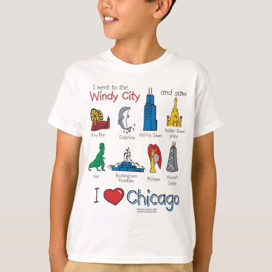 Chicago—kinder-Icons-NIEUW-[Co T-shirt (Voorkant)