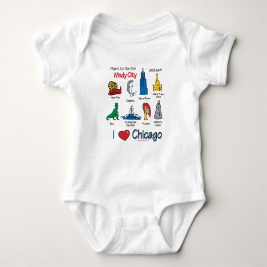 Chicago Kinder Romper (Voorkant)
