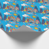 Chicago Kinder Skyline Cadeaupapier (Hoek)