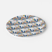 Chicago Kinder Skyline Papieren Bordje (Gekanteld)