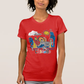 Chicago Kinder Skyline T-shirt