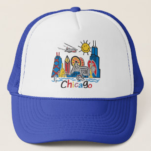 Chicago Kinder Skyline Trucker Pet