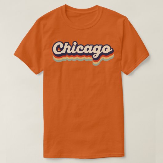 Chicago Kleuren T-shirt (Design voorkant)
