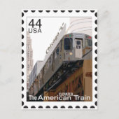 Chicago L Stamp Briefkaart (Voorkant)