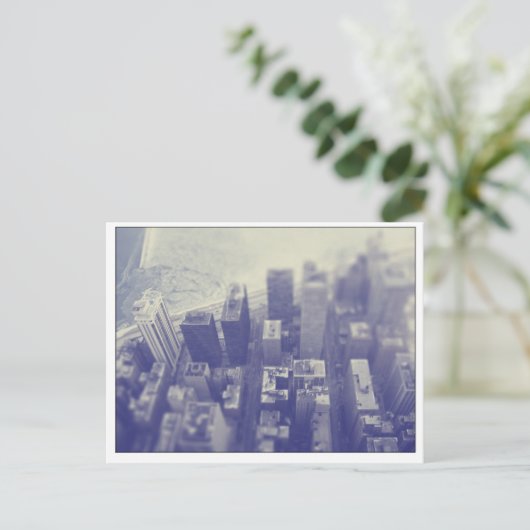 Chicago Lake Front Briefkaart (Staand voorkant)