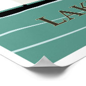  Chicago Lake Front Travel Poster (Hoek)