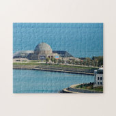 Chicago Lakefront Planetarium Foto Legpuzzel (Horizontaal)