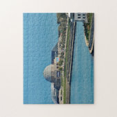 Chicago Lakefront Planetarium Foto Legpuzzel (Verticaal)