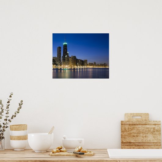 Chicago Lakefront Poster (Keuken)