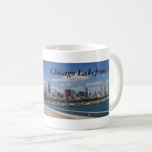 Chicago Lakefront Trail Koffiemok (Voorkant rechts)