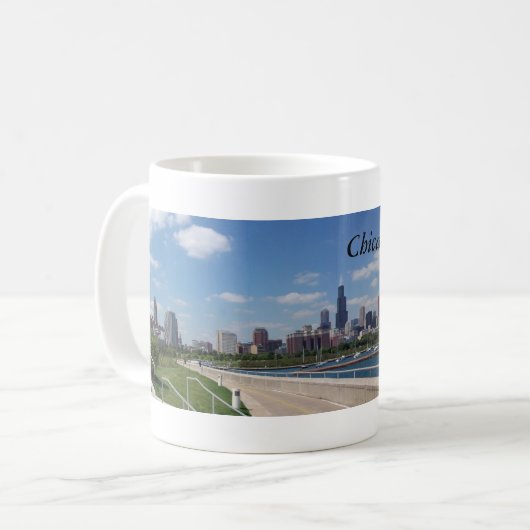 Chicago Lakefront Trail Koffiemok (Voorkant links)