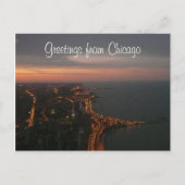 chicago-lampjes briefkaart (Voorkant)