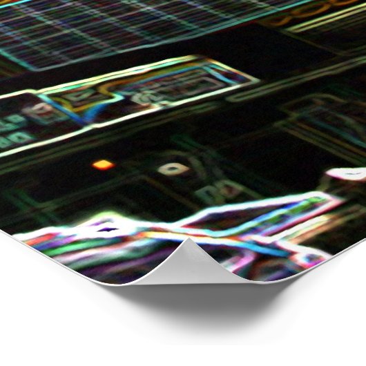 Chicago lampjes poster (Hoek)