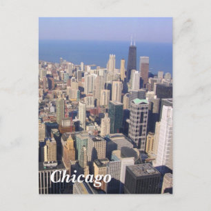 Chicago landschap briefkaart