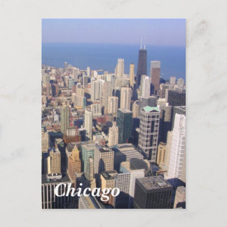 Chicago landschap briefkaart