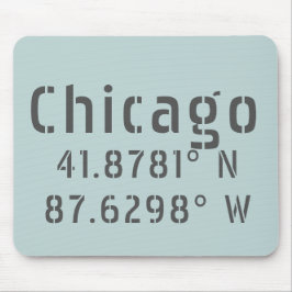 Chicago Latitude Longitude Muismat