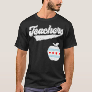 Chicago leraren financieren onze toekomst Red voor T-shirt