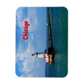 Chicago Lighthouse Magnet Magneet (Verticaal)