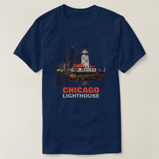 CHICAGO LIGHTHOUSE T-SHIRT (Design voorkant)