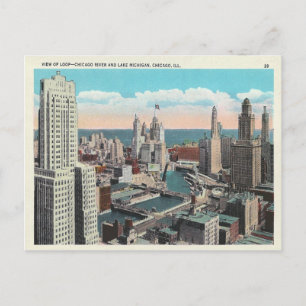 Chicago Loop Briefkaart