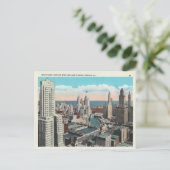 Chicago Loop Skyline Briefkaart (Staand voorkant)