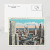 Chicago Loop Skyline Briefkaart (Voorkant / Achterkant)