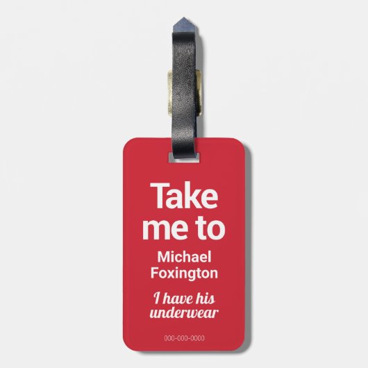 Chicago Love | BAGAGELABEL | Funny Custom (Achterkant verticaal)