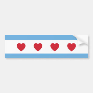 Chicago Love BUMPERSTICKER