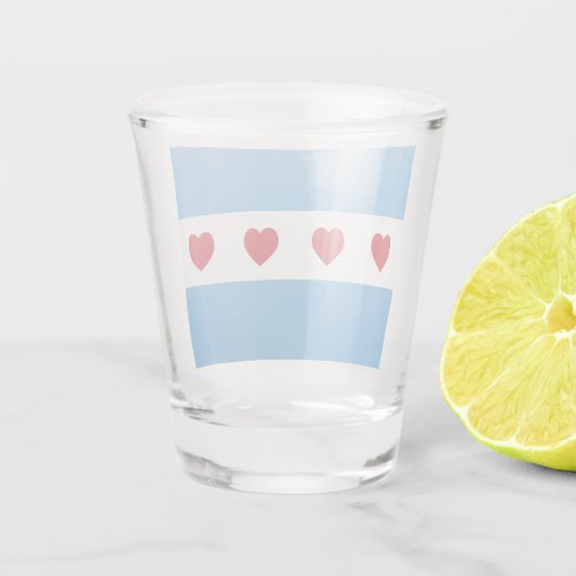 Chicago Love | Glas (Achterkant)