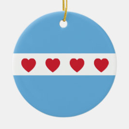 Chicago Love | Keramisch Ornament