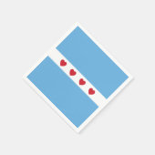 Chicago Love | Luiers | Papier Servet (Hoek)